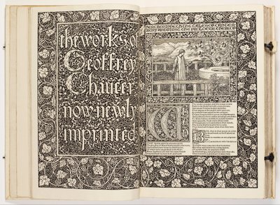The Works of Geoffrey Chaucer (The Kelmscott Chaucer) by William Morris